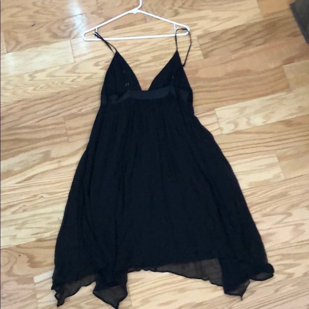 Black flowy Banana Republic dress